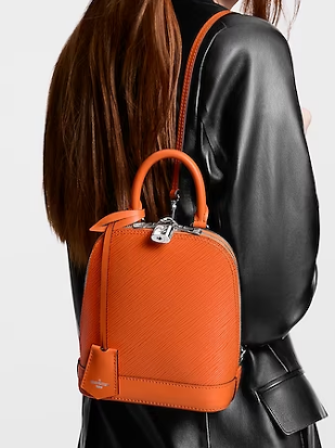Louis Vuitton Alma Backpack M25104 Orange
