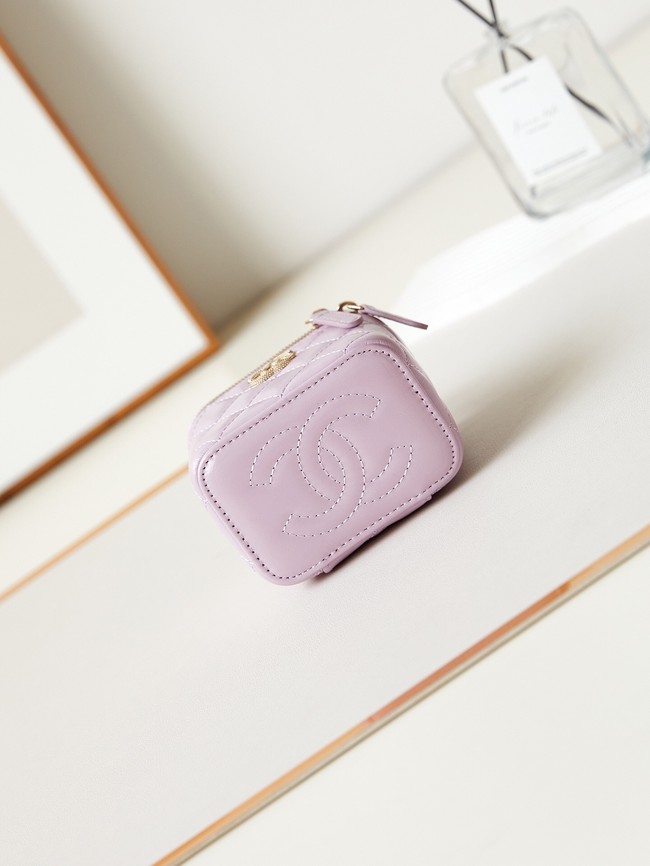 CHANEL NANO CLUTCH WITH CHAIN AS3965 PINK