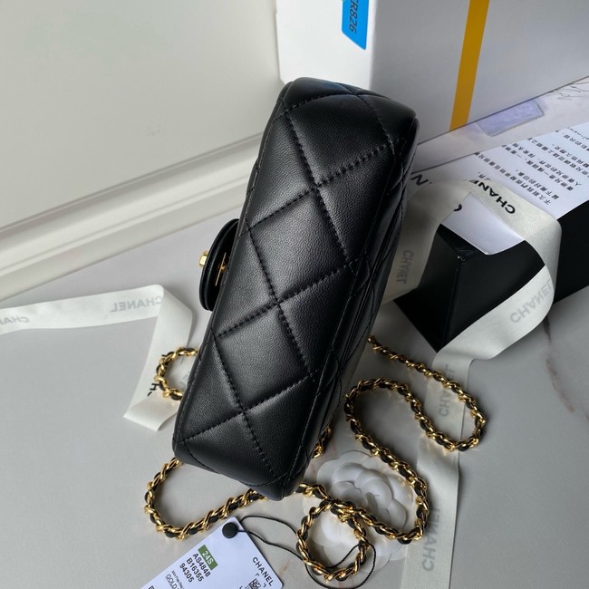 Chanel CLUTCH WITH CHAIN AS4848 black