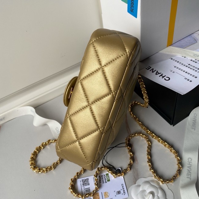 Chanel CLUTCH WITH CHAIN AS4848 gold