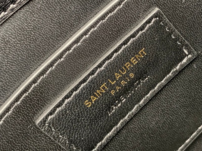 Saint Laurent MINI MANHATTAN IN LEATHER 727766 black