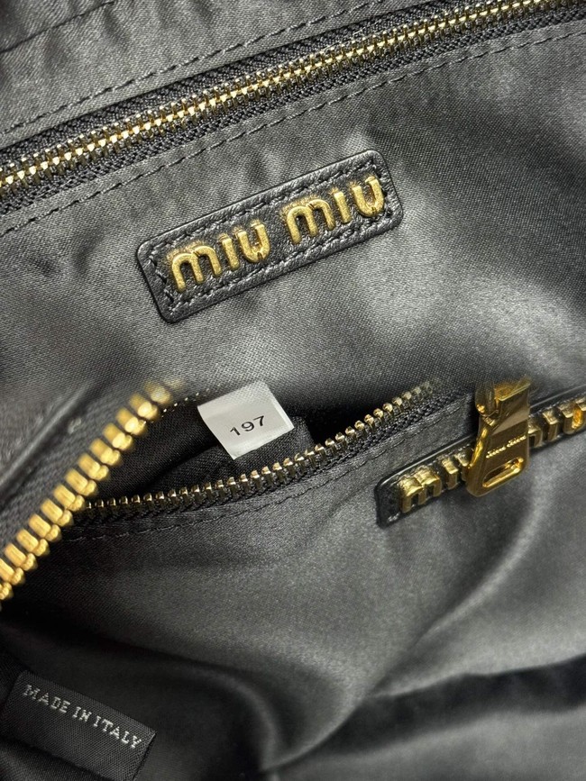 miu miu Shoulder Bag 5BC158 black