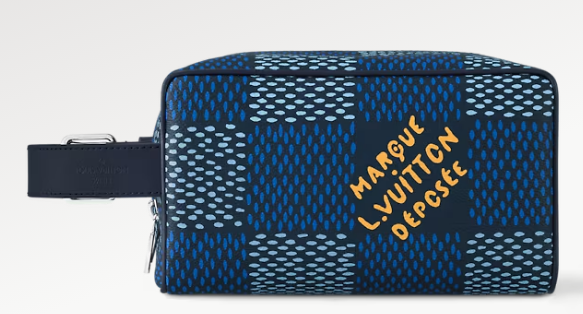 Louis Vuitton Locker Dopp Kit N40747 Blue