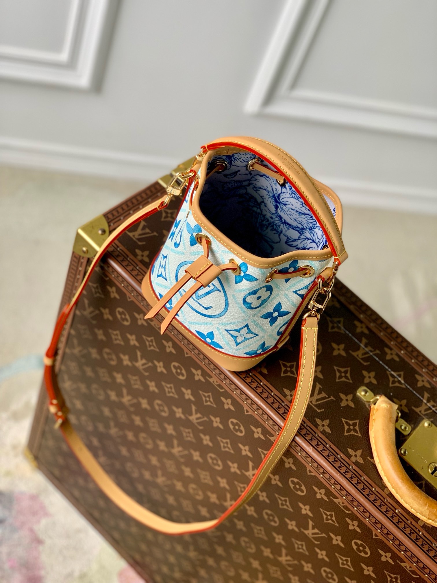 Louis Vuitton NEW Nano Noe M83620 Lagoon Blue