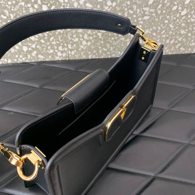 VALENTINO Mini VLOGO SIGNATURE calfskin bag 0119 black