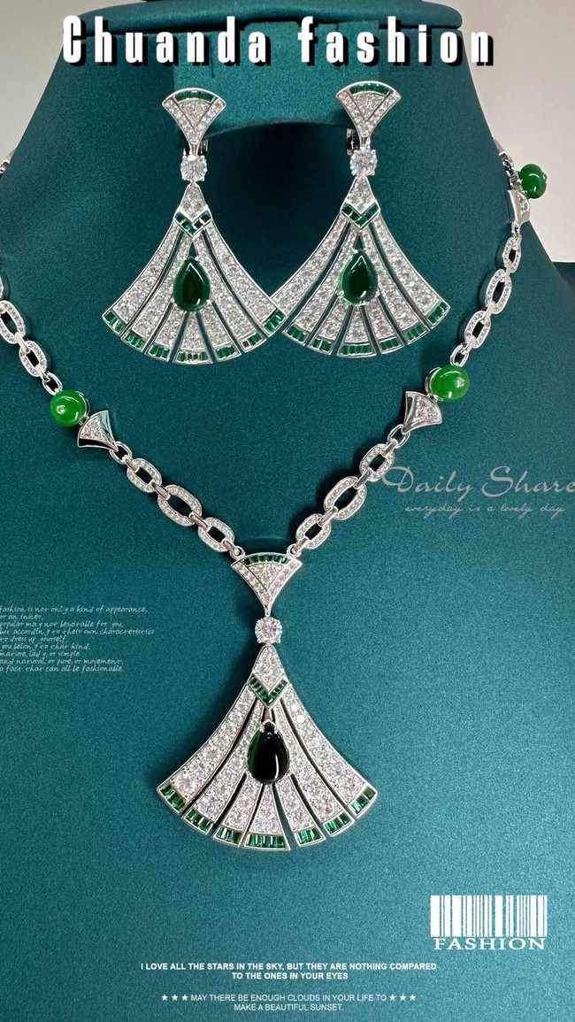 BVLGARI NECKLACE&Earrings CE14428