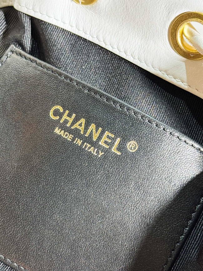 CHANEL BACKPACK AS4866 white