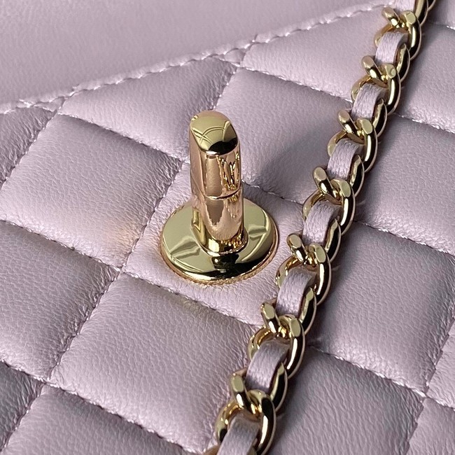 CHANEL CLUTCH WITH CHAIN AP3797 Lilac