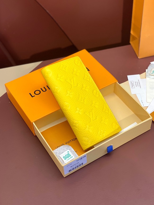 Louis Vuitton Brazza Wallet M69038 yellow