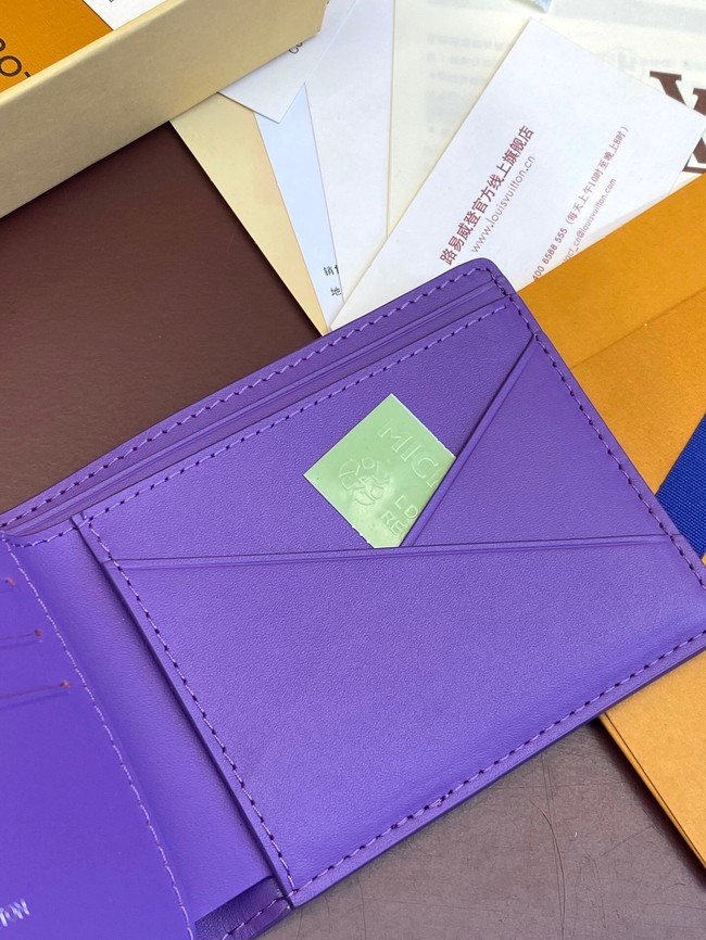 Louis Vuitton Multiple Wallet M69037 Purple