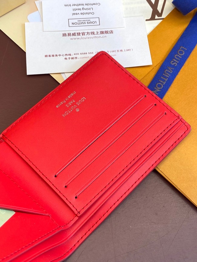 Louis Vuitton Multiple Wallet M69037 red