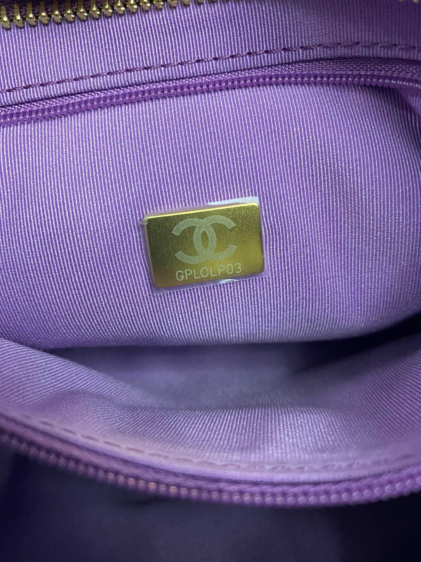 Chanel 24A Original Leather Hobo Bag AS4922 AS4923 Purple