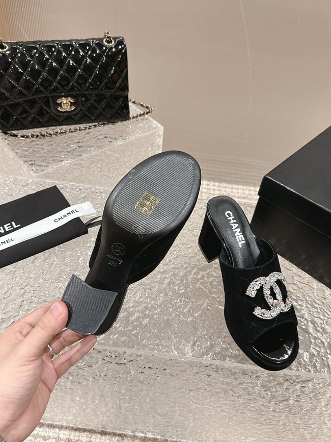 Chanel WOMENS SANDAL heel height 7.5CM 11949-2