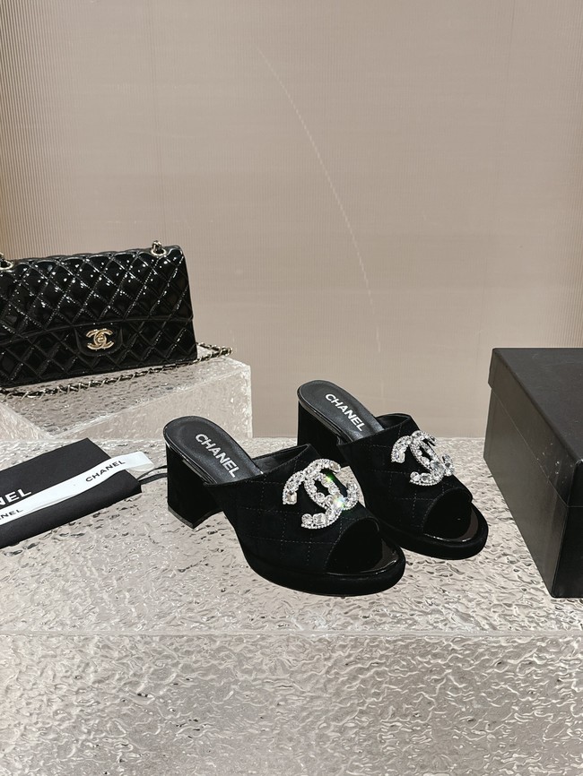 Chanel WOMENS SANDAL heel height 7.5CM 11949-2