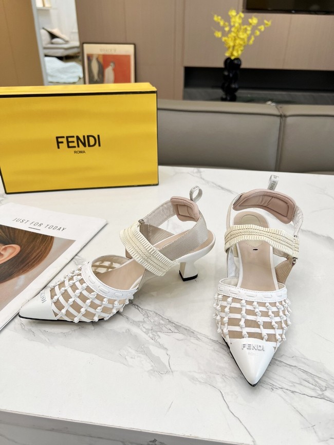 Fendi WOMENS SANDAL heel height 5.5CM 11962-3