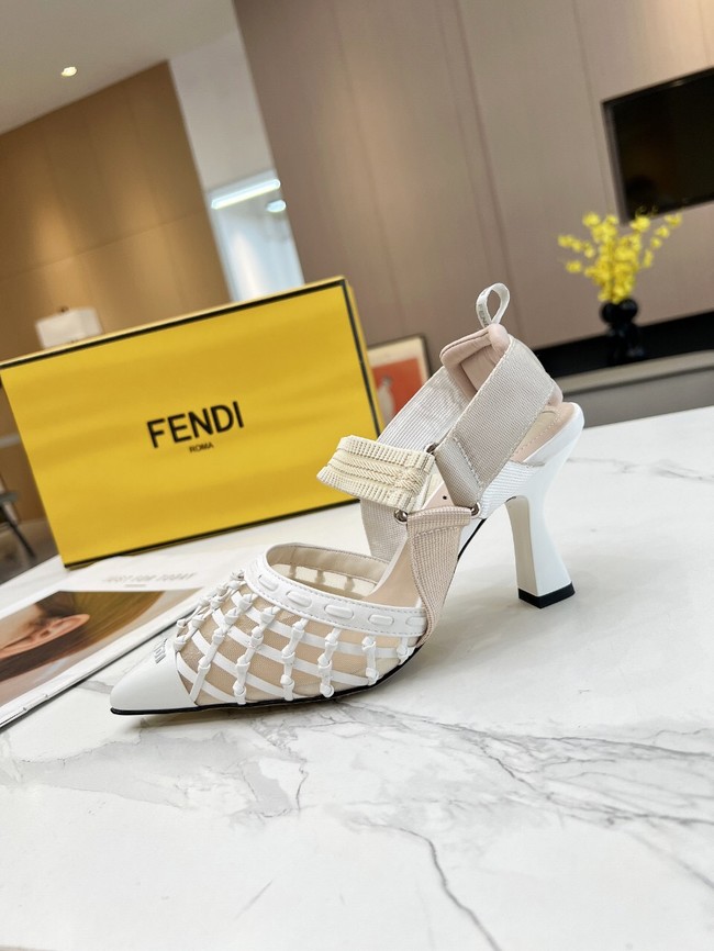 Fendi WOMENS SANDAL heel height 8.5CM 11961-3