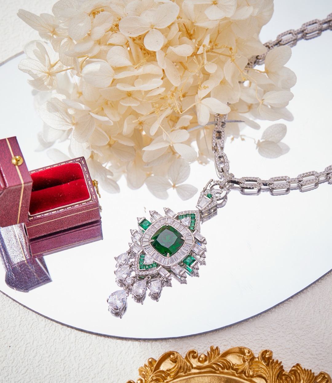 BVLGARI NECKLACE&Earrings CE14479