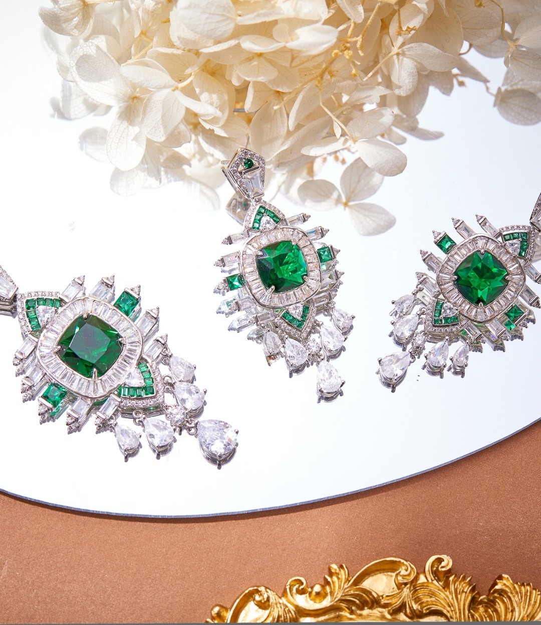 BVLGARI NECKLACE&Earrings CE14479