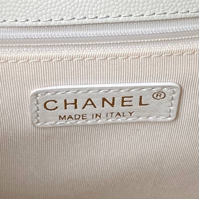 Chanel SMALL SHOPPING BAG AS4940 white