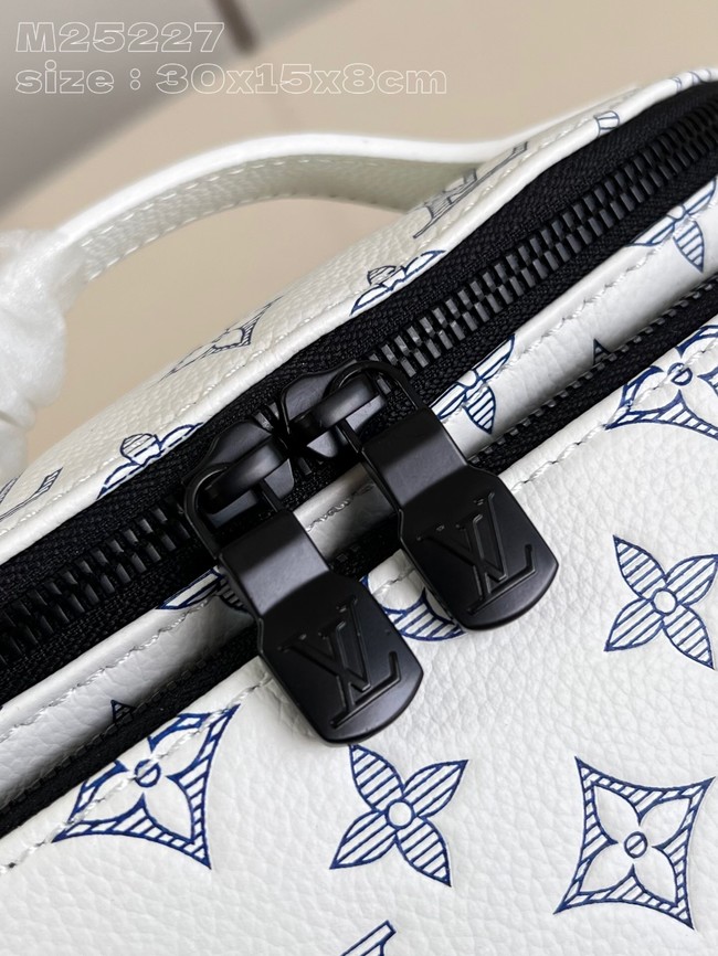 Louis Vuitton Rush Bumbag M25227 White&Navy Blue