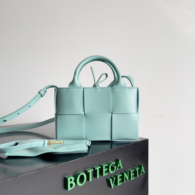 Bottega Veneta Candy Arco Tote Bag 729029 sky blue