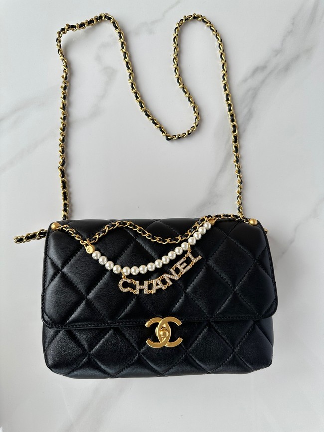 Chanel FLAP BAG AS5011 BLACK