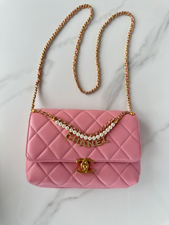 Chanel FLAP BAG AS5011 PINK