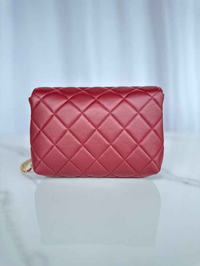 Chanel FLAP BAG AS5011 RED