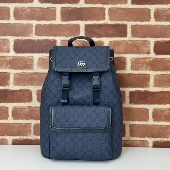 GUCCI AOPHIDIA SMALL GG BACKPACK 792114 BLUE