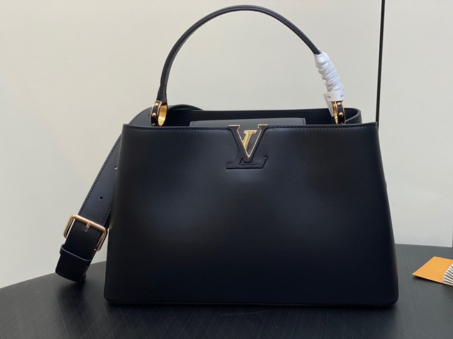 Louis Vuitton Capucines GM Souple M24607 black