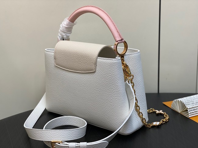 Louis Vuitton Capucines MM M22674 white