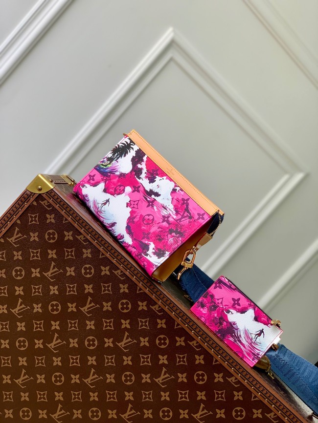 Louis Vuitton Gaston Wearable Wallet M83466 rose pink