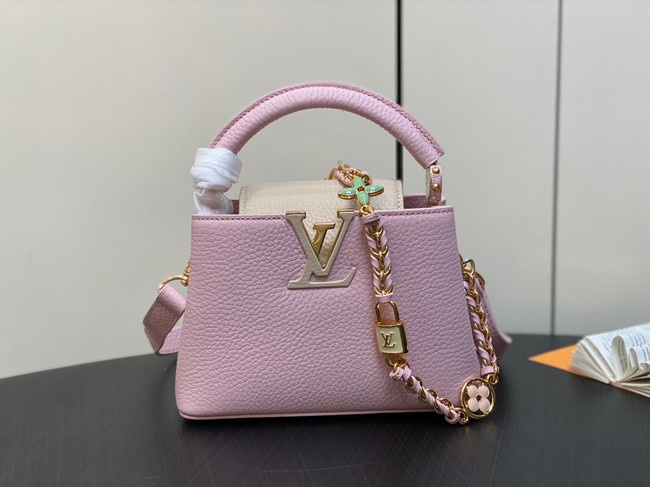 Louis Vuitton Capucines Mini M22916 pink