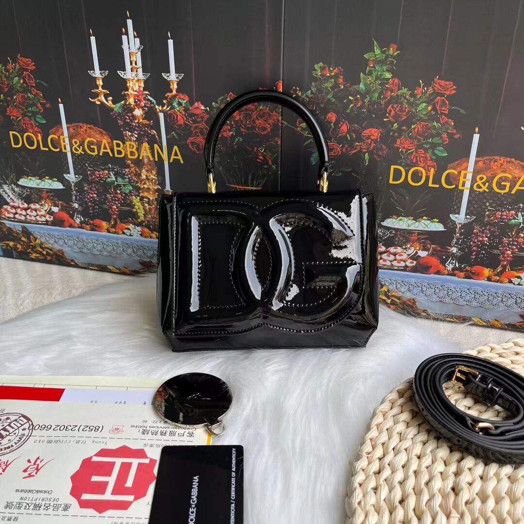 Dolce & Gabbana Patent leather G6002A BLACK