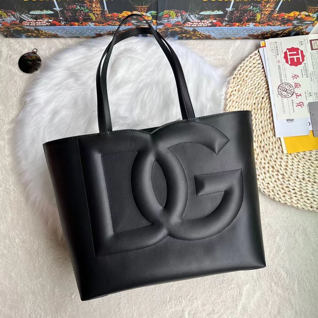 Dolce & Gabbana leather Shoulder Bag G6500 black
