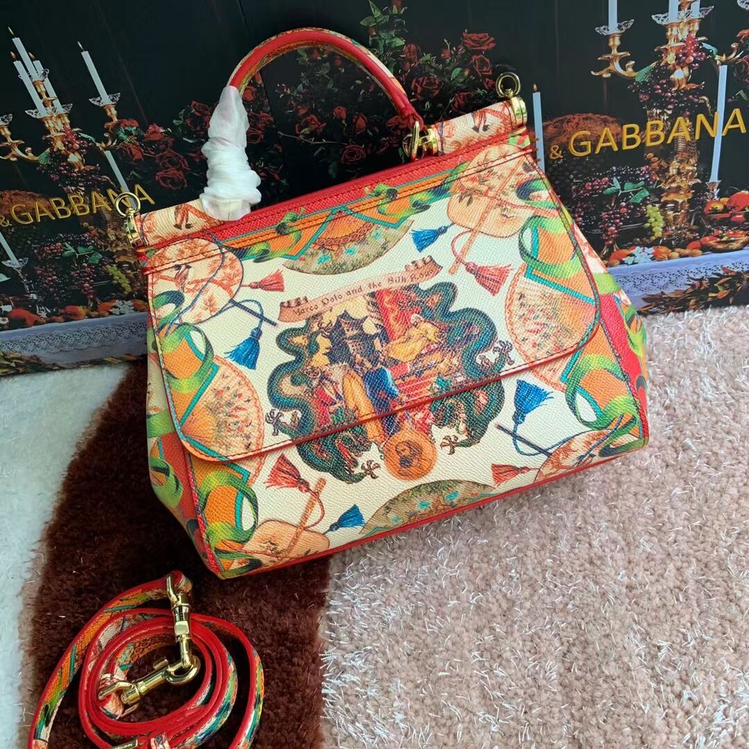 Dolce & Gabbana leather Shoulder Bag G6636-3