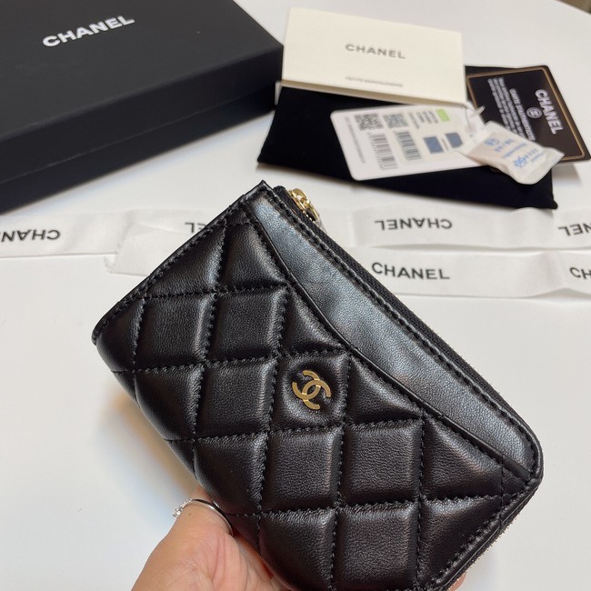 Chanel CLASSIC CARD HOLDER AP3179-3 BLACK