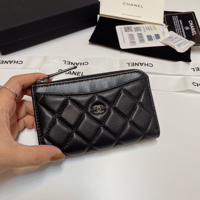 Chanel CLASSIC CARD HOLDER AP3179-5 BLACK