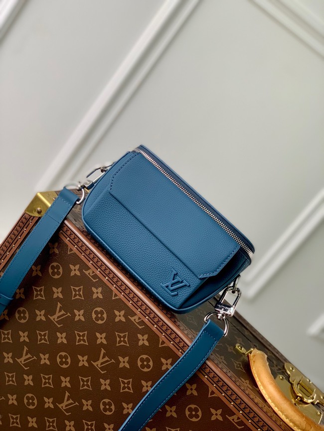 Louis Vuitton Pilot Wearable Wallet M83563 blue