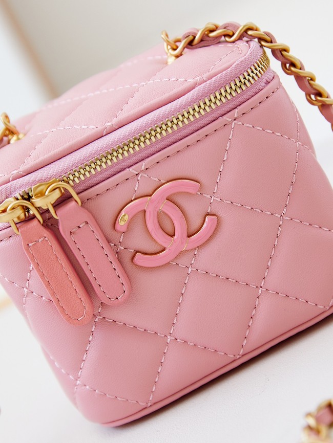 CHANEL CLUTCH WITH CHAIN AP3941 pink