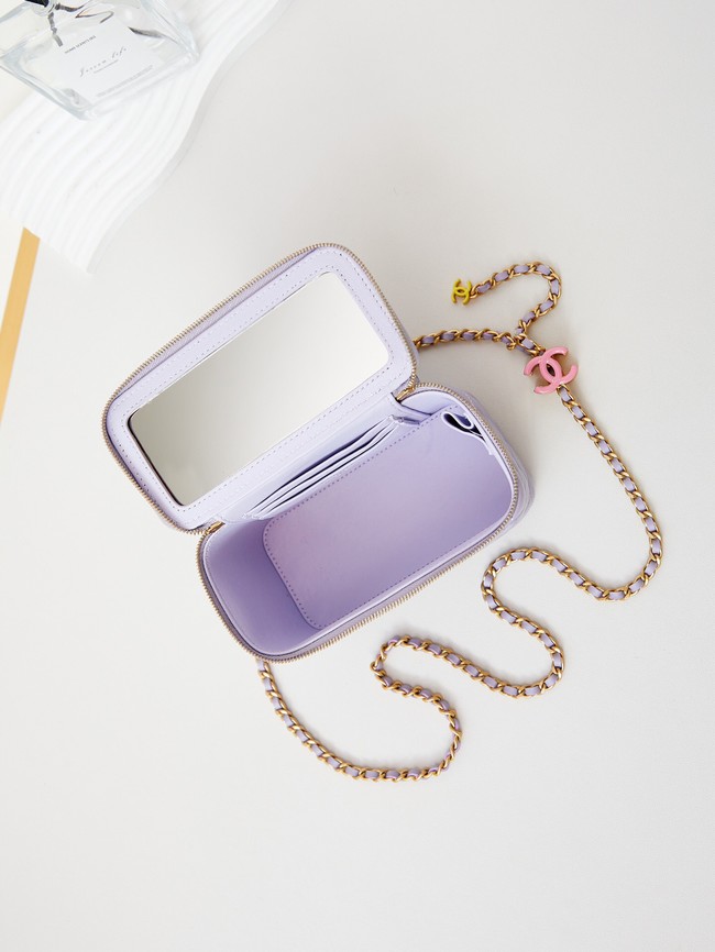 CHANEL MINI CLUTCH  AP3940 Light Purple