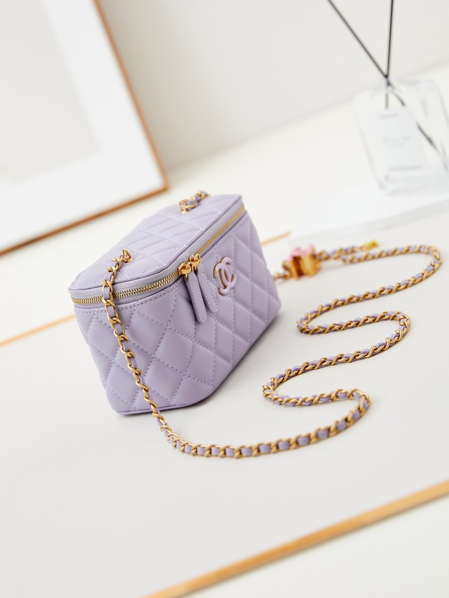 CHANEL MINI CLUTCH  AP3940 Light Purple