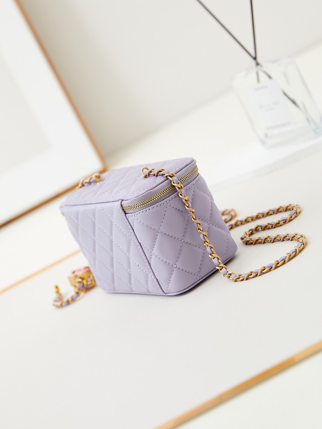 CHANEL MINI CLUTCH  AP3940 Light Purple