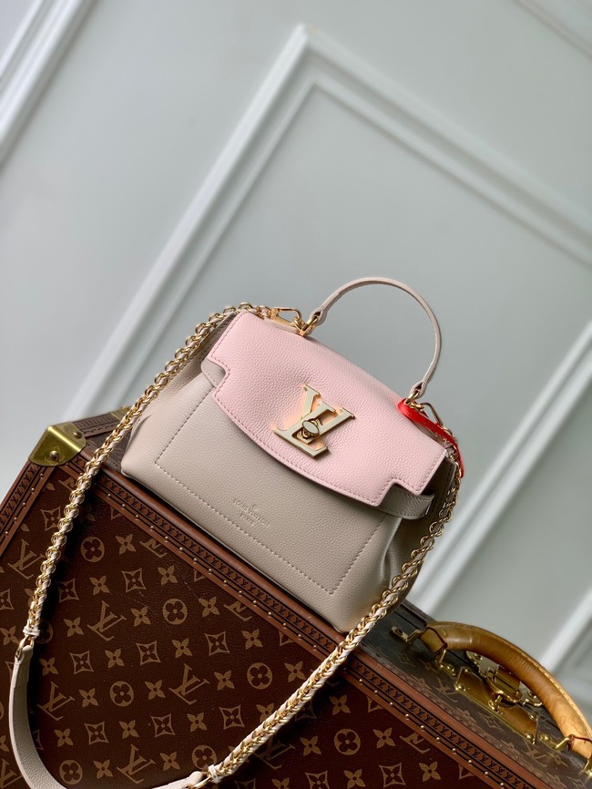 Louis Vuitton LOCKME EVER BB M23442 gray&pink