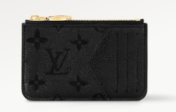 Louis Vuitton Romy Card Holder M81883 black