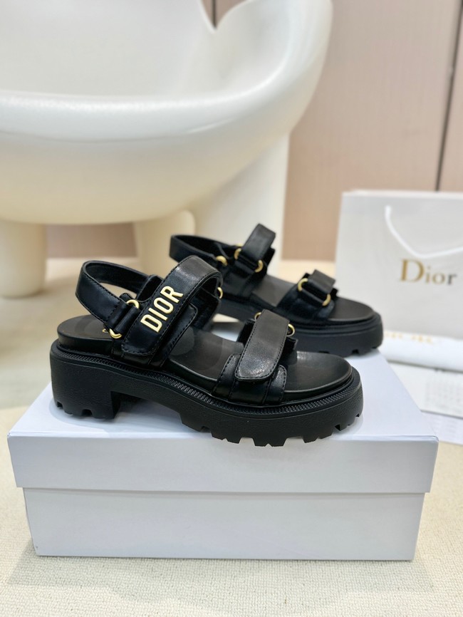 Dior Dioract Platform Sandal Lambskin 11998-7