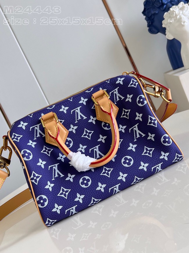 Louis Vuitton NEW Speedy P9 Bandouliere 25 M11561 Blue