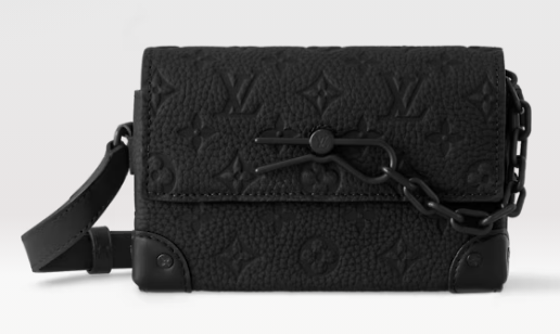 Louis Vuitton Steamer Wearable Wallet M81746 black