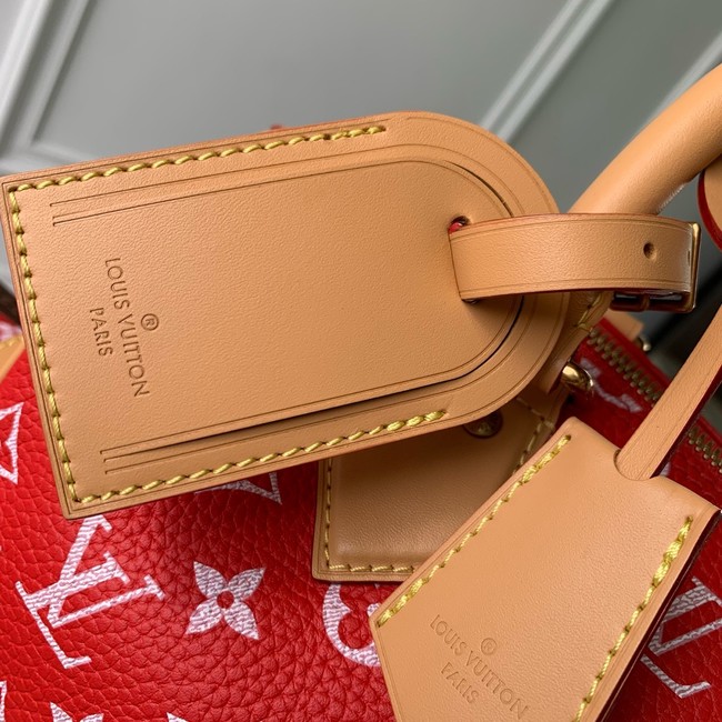 Louis Vuitton NEW Speedy P9 Bandouliere 25 M11561 red