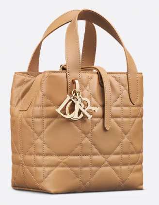 Small Dior Toujours Vertical Tote BagTan Macrocannage Calfskin M2835OSNW Small Dior Toujours Vertical Tote BagTan Macrocannage Calfskin M2835OSNW